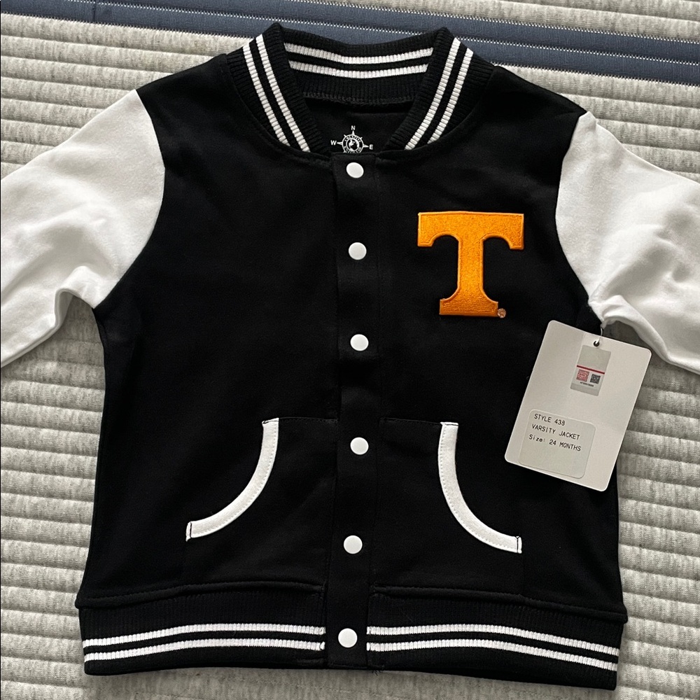 Toddlers UT varsity Jacket.